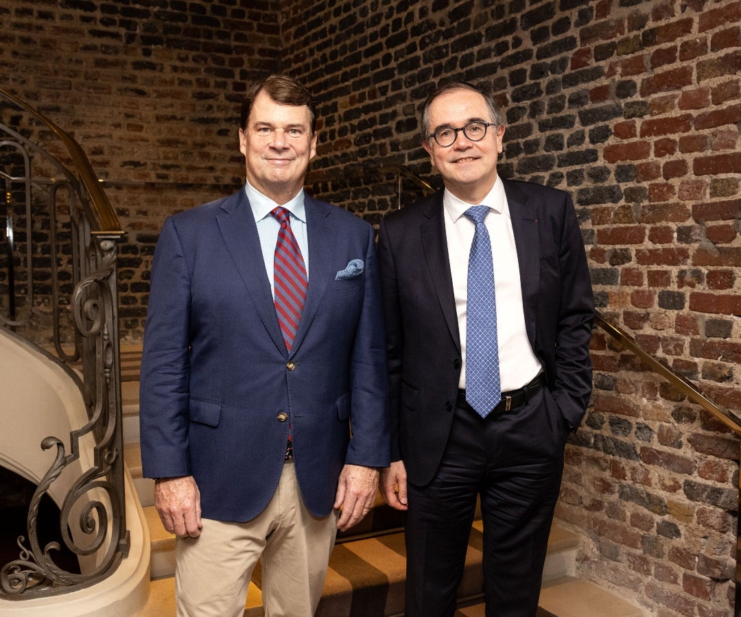 Jim Farley, presidente y CEO de Ford Motor Company y François Provost, CEO de Renault Group