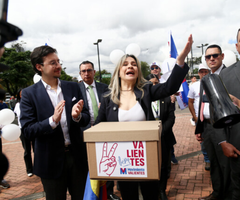 Vicky Dávila, precandidata presidencial