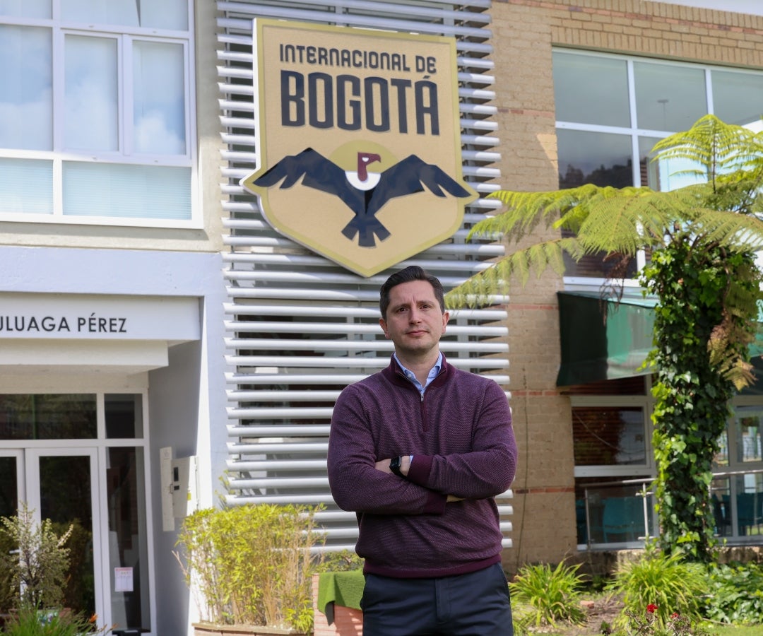 Nicolás Maya, el actual presidente del club