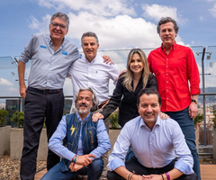 Vicky Dávila, Juan Manuel Galán, Aníbal Gaviria, Mauricio Cárdenas, David Luna y Juan Daniel Oviedo, precandidatos presidenciales
