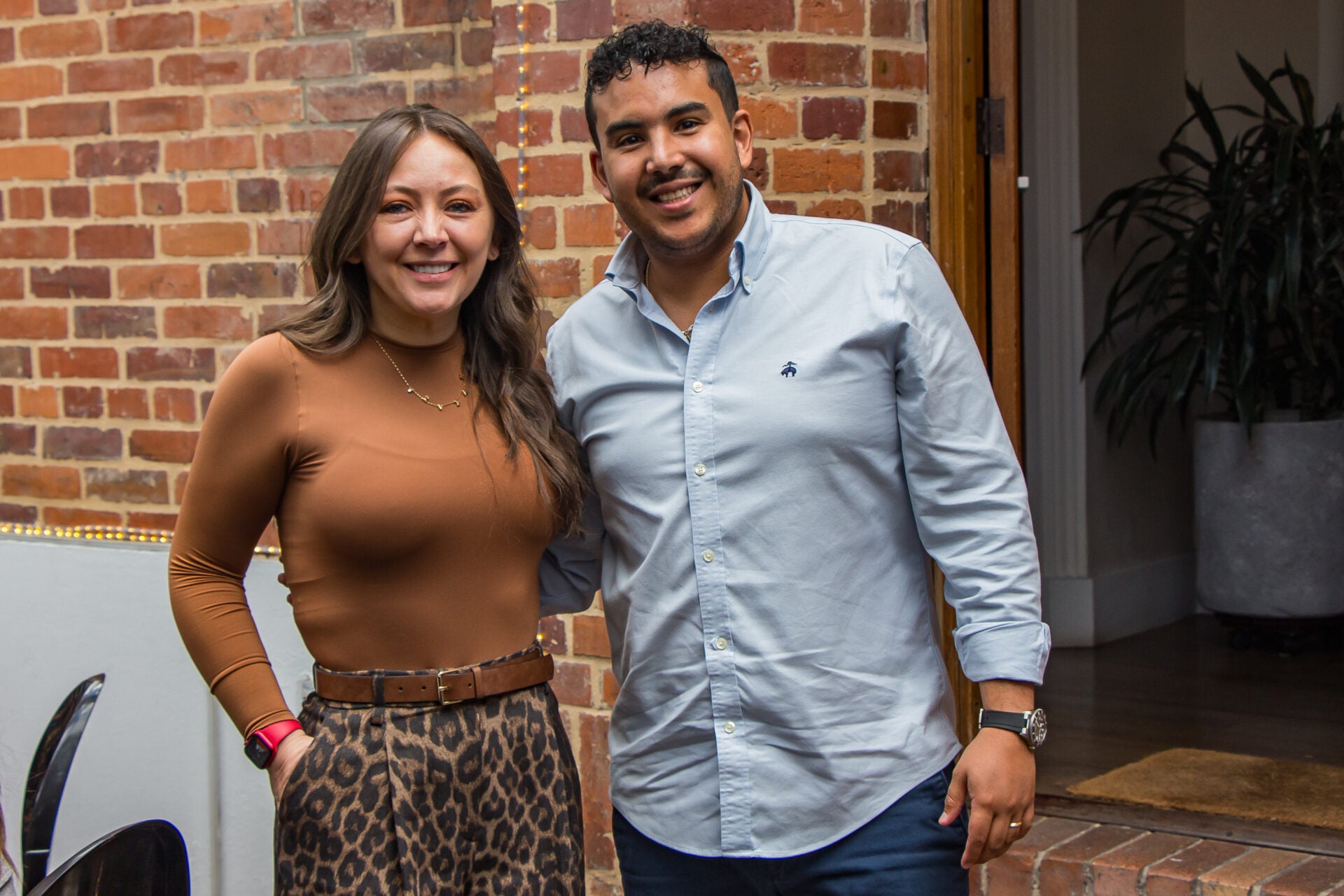 Vivian Acuña, country manager de Kapital Colombia; y Mateo Cárdenas, CEO de Todos Comemos.