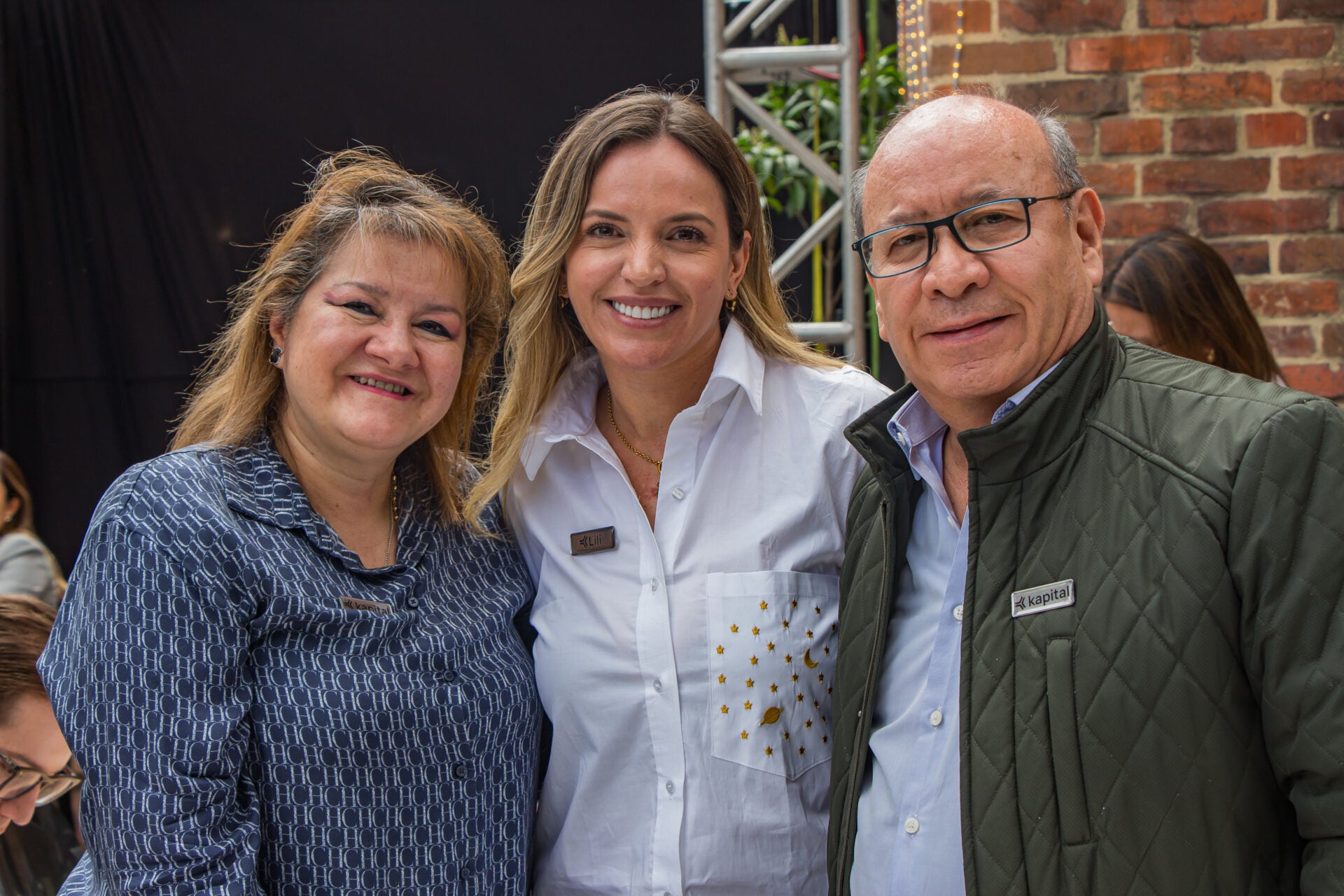 María del Pilar Urrea, gerente general de Incomed; Liliana Fernández, socia fundadora de Lifepr; y José Pinzón, CEO de incomed.