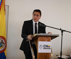 Cristian Quiroz, presidente del CNE