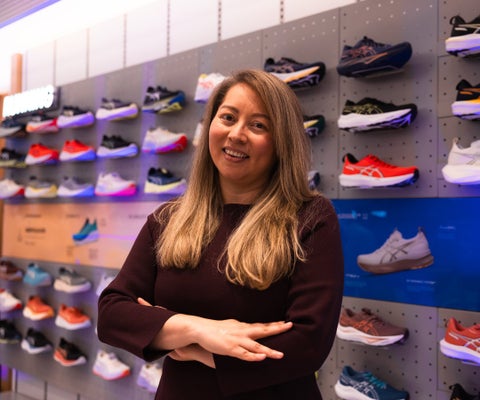 Johanna Zambrano, gerente general de Asics
