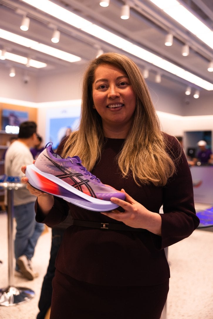 Johanna Zambrano, gerente general de Asics