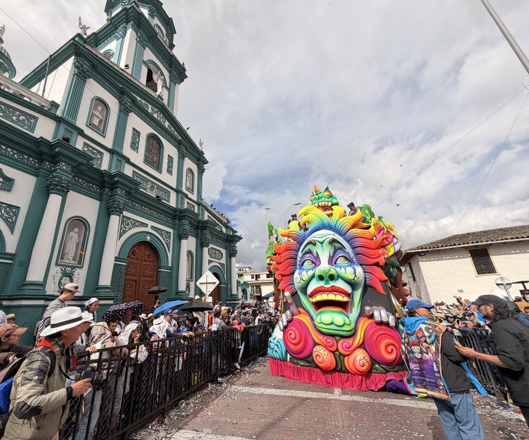 El cierre del Carnaval de Negros y Blancos