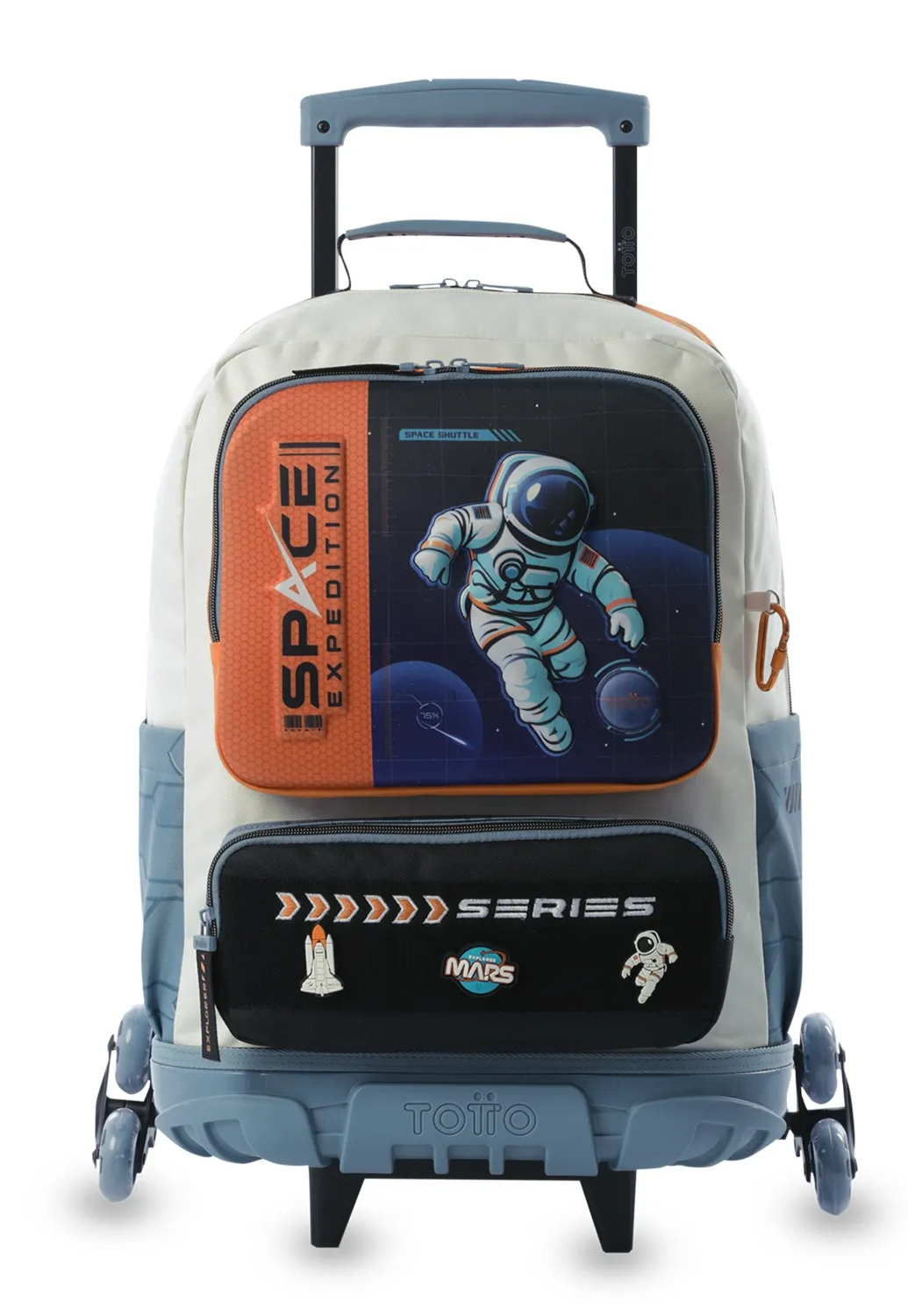 Morral con ruedas Totto