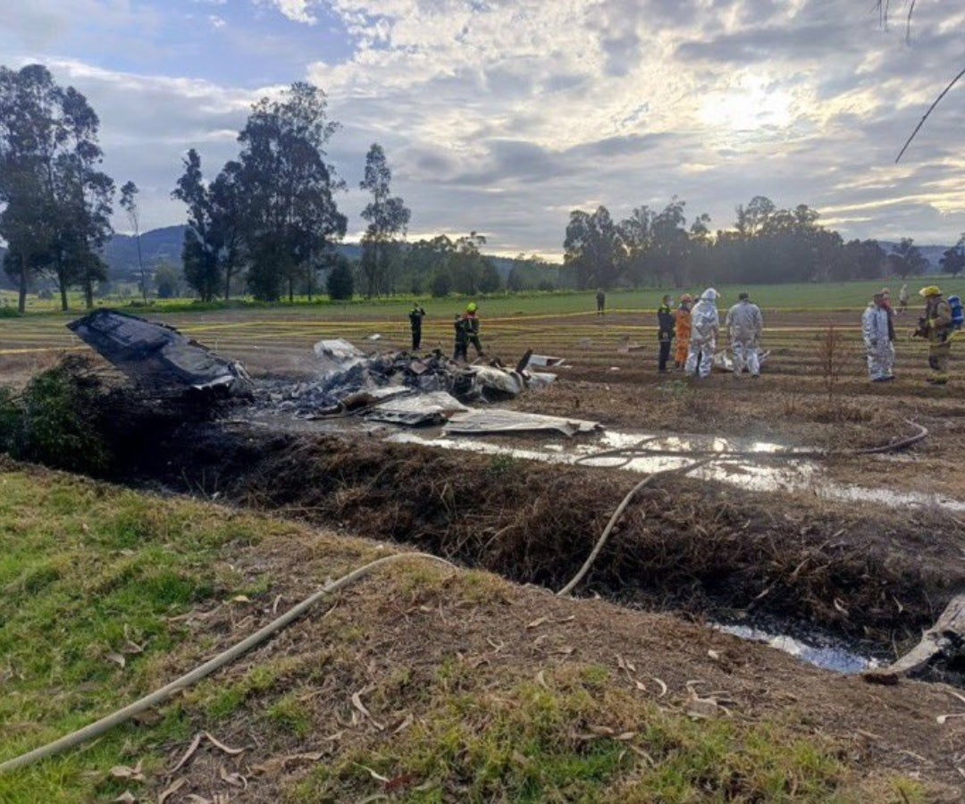 Aeronáutica Civil confirmó siniestro de aeronave en el sector entre Paipa y Duitama