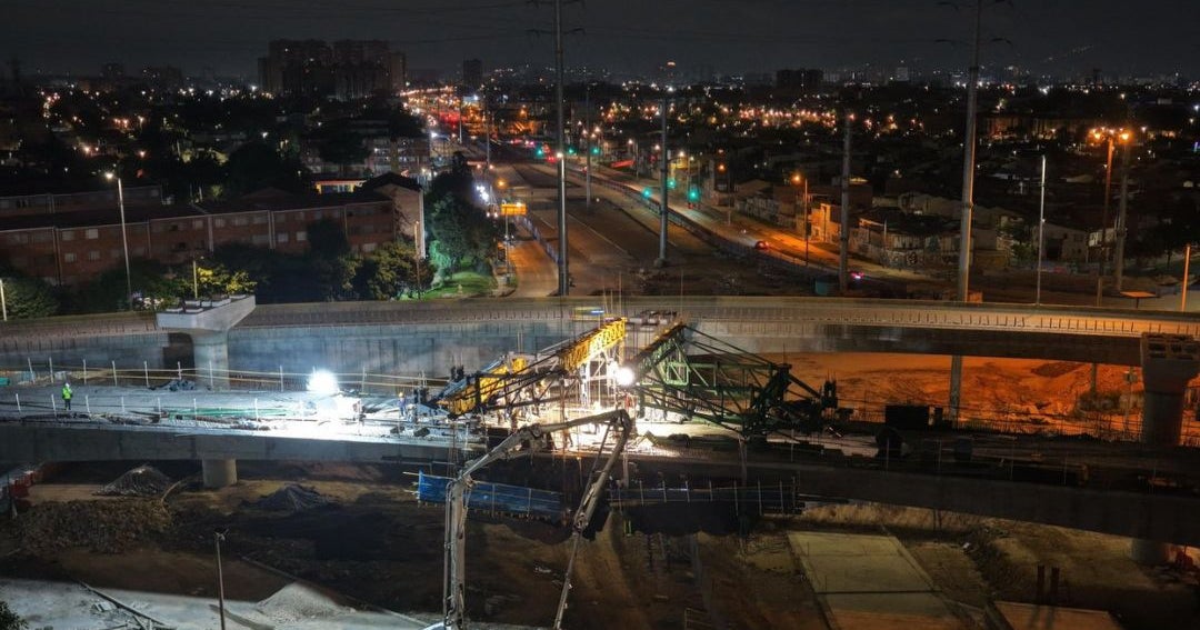 Alcalde de Bogotá anuncia finalización de estructura clave para Línea 1 del Metro