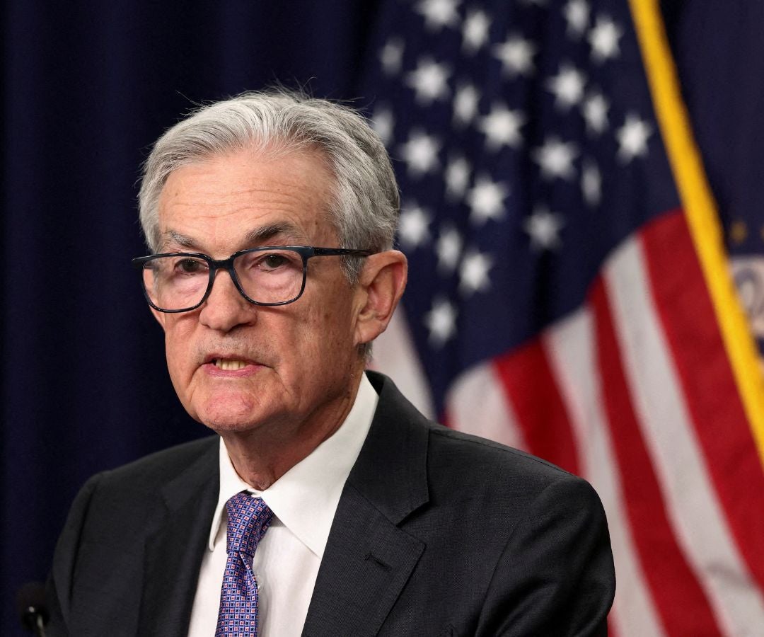 Jerome Powell, presidente de la Fed de Estados Unidos.