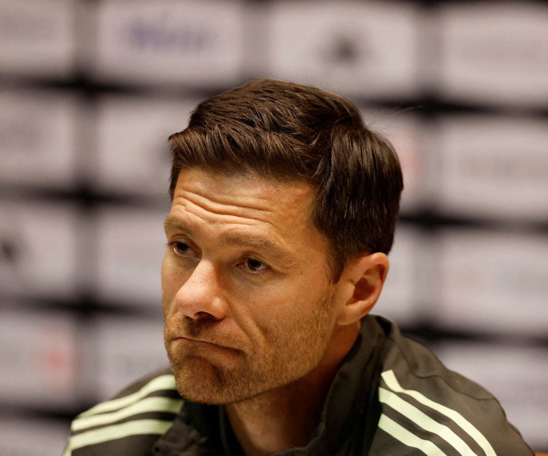 Xabi Alonso durante la rueda de prensa del 10 de enero de 2026.