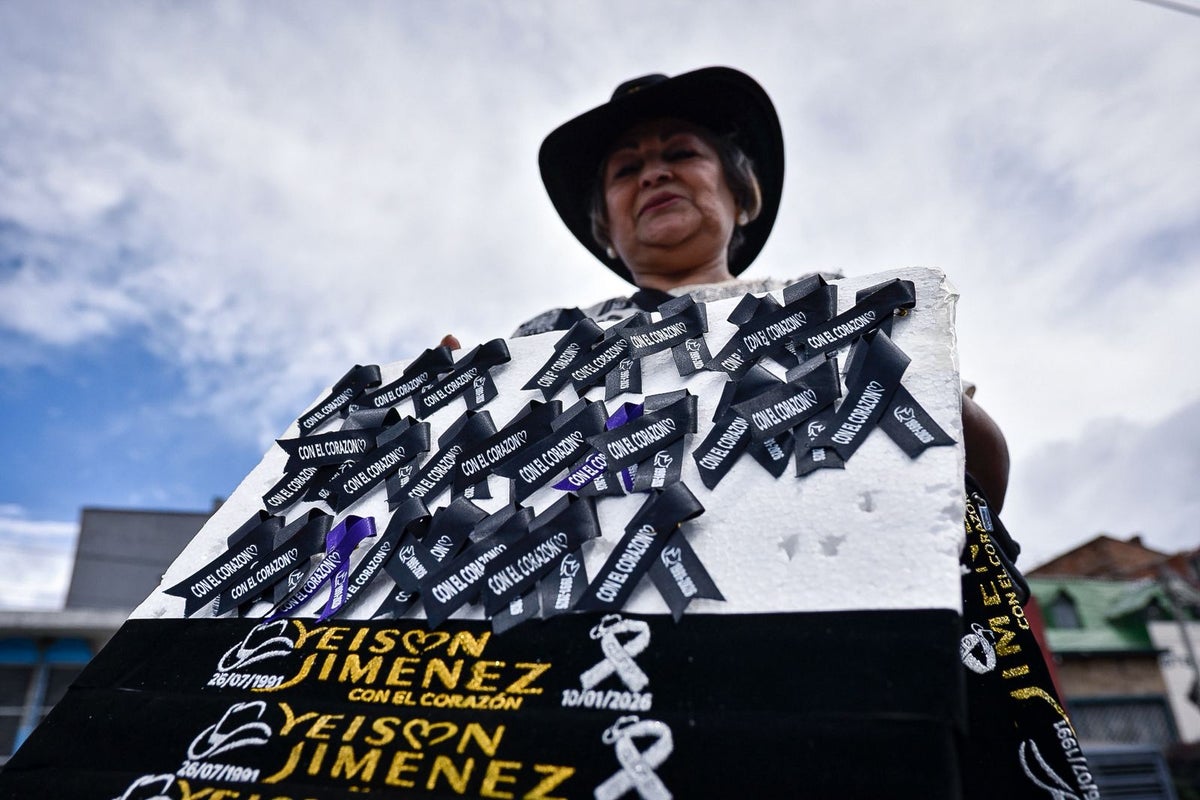 Bogotá le dice adiós a Yeison Jiménez en un homenaje en el Movistar Arena