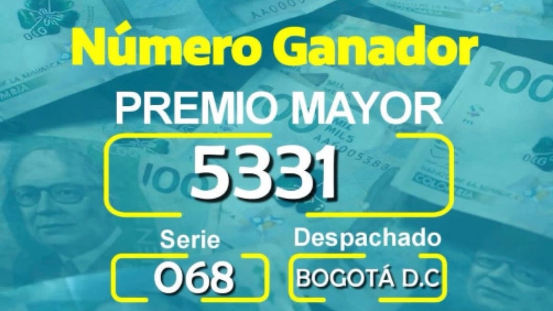 Ganador lotería del Meta 14 de enero