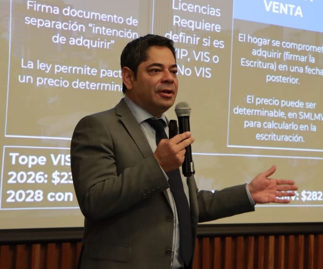 Guillermo Herrera, presidente de Camacol