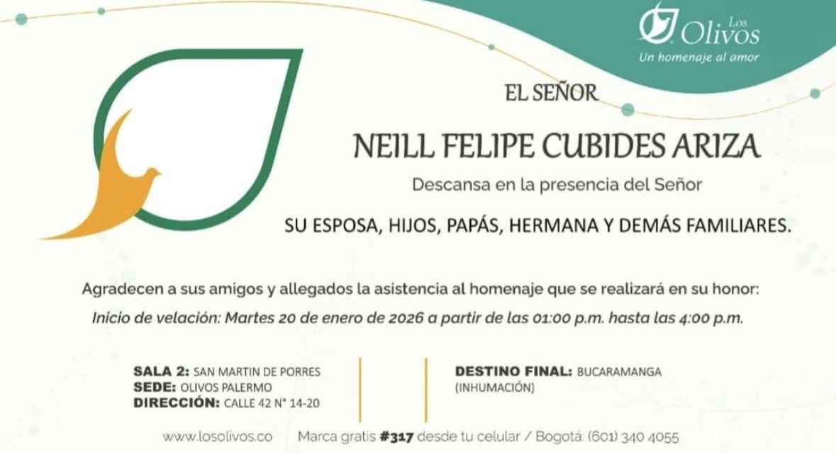 Velación Neill Cubides