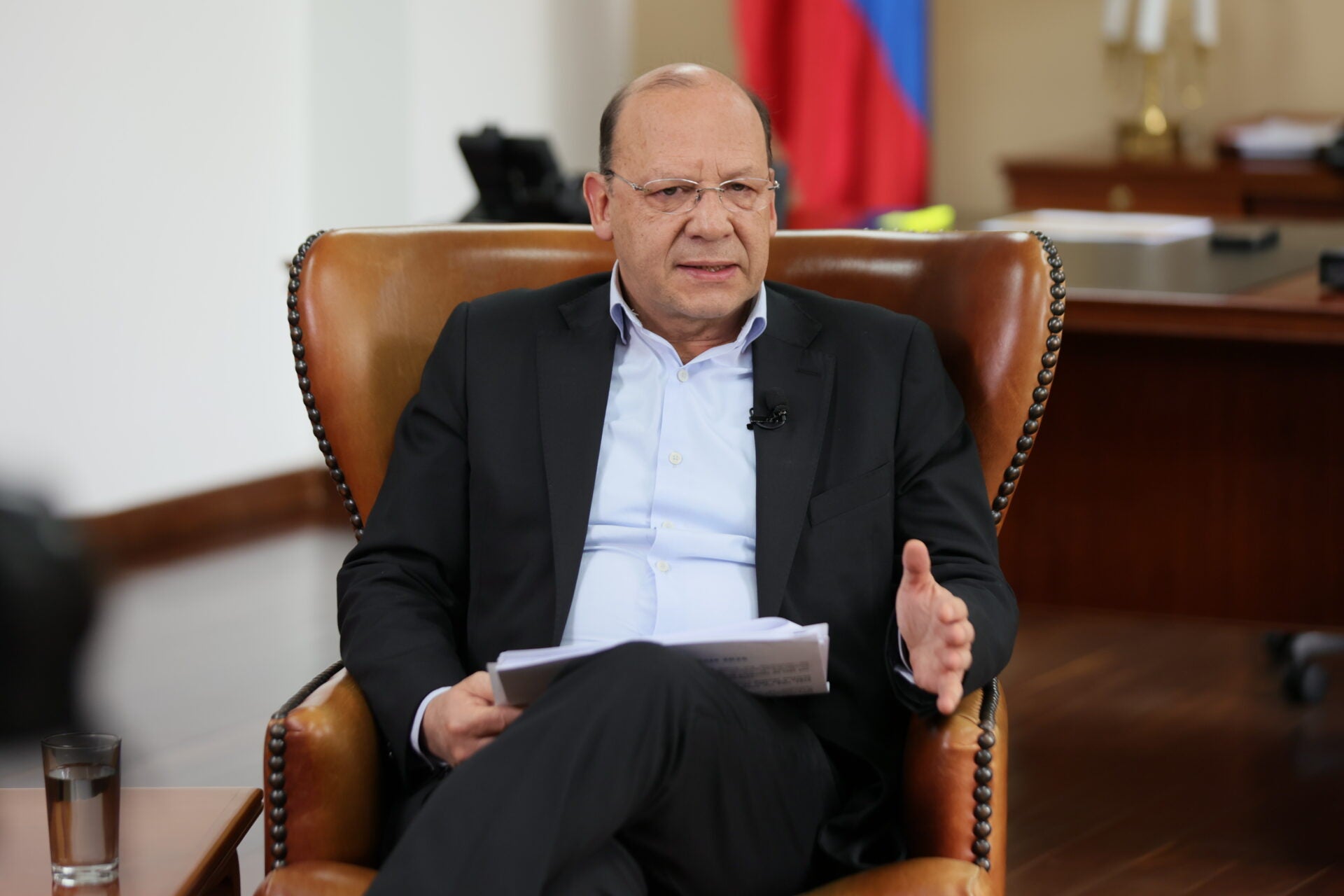 Ministro de Hacienda, Germán Ávila