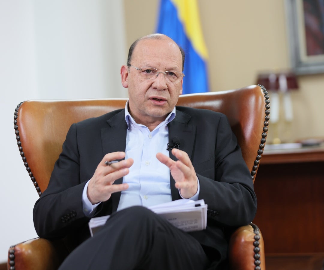 Germán Ávila, ministro de Hacienda