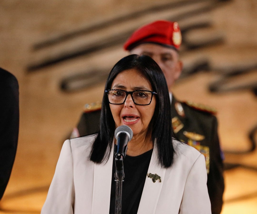 Delcy Rodríguez, presidente interina de Venezuela