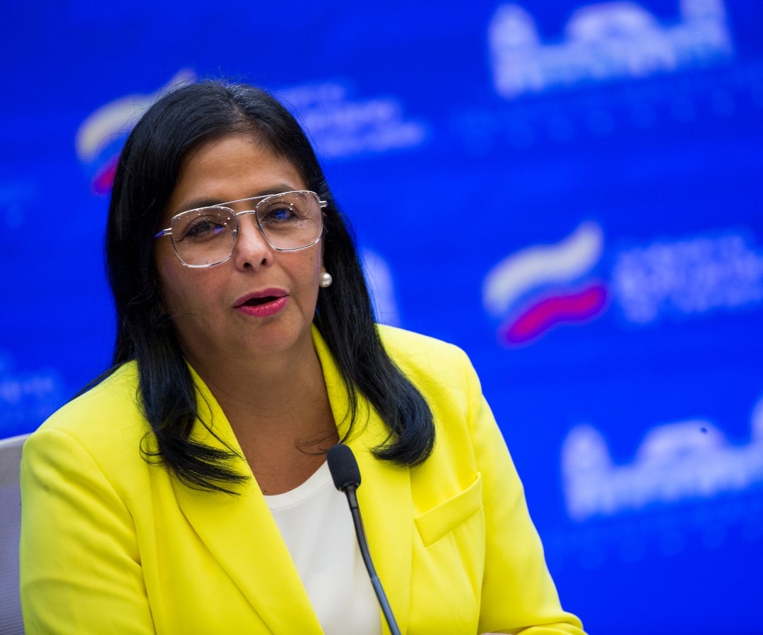 Delcy Rodríguez, presidente interina de Venezuela
