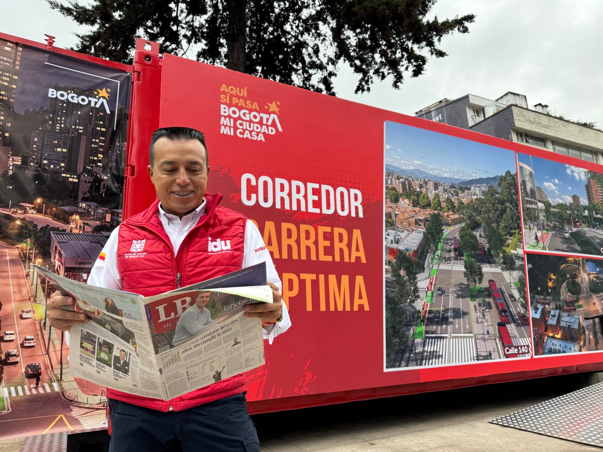 Orlando Molano, director del IDU