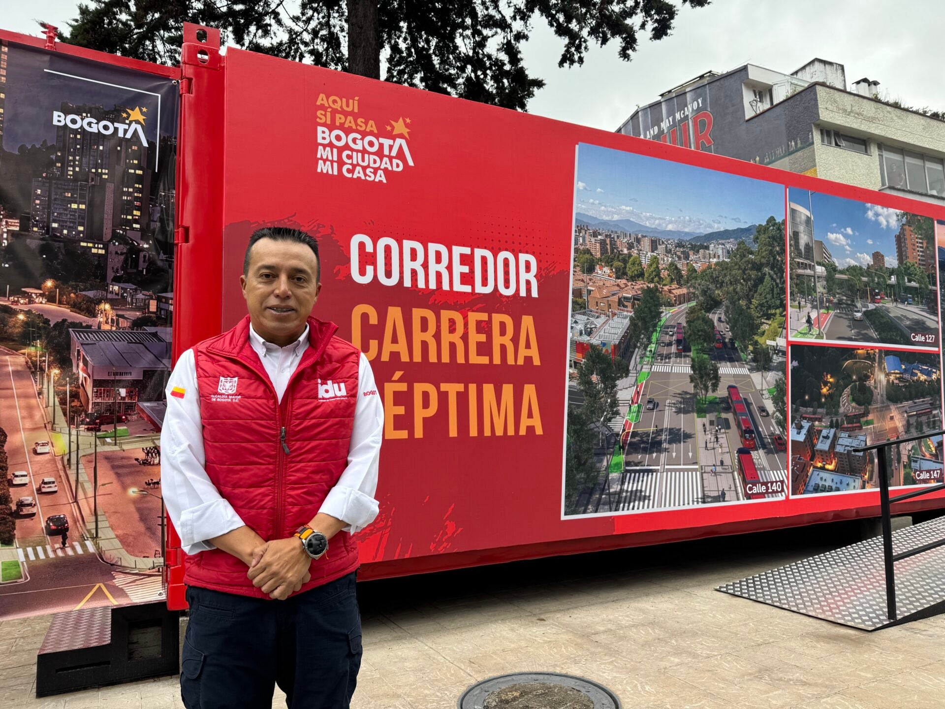 Orlando Molano, director del IDU