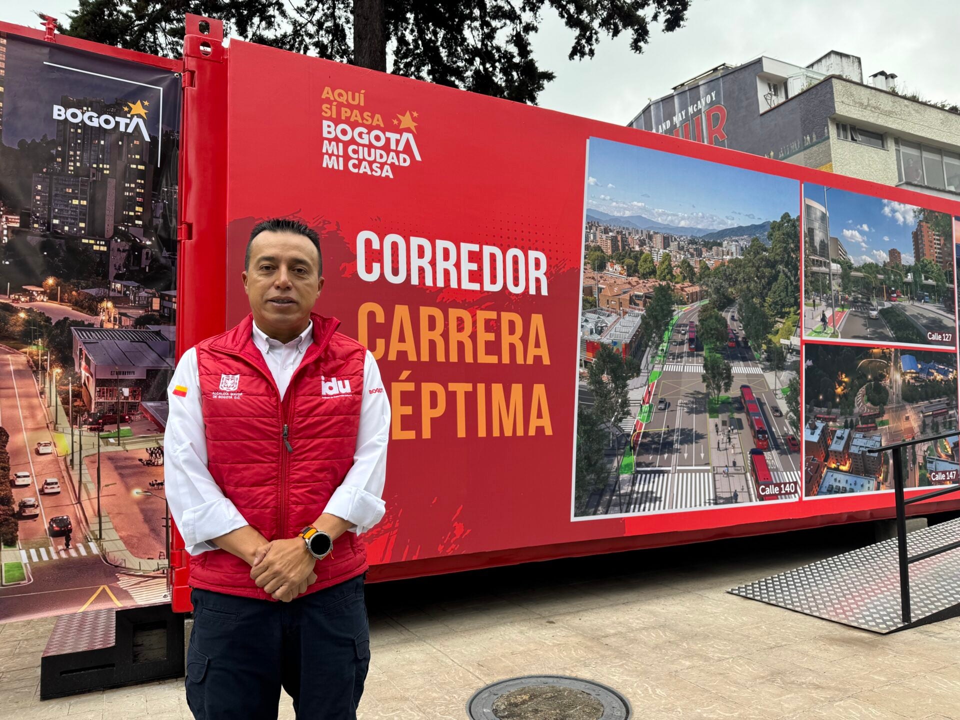 Orlando Molano, director del IDU