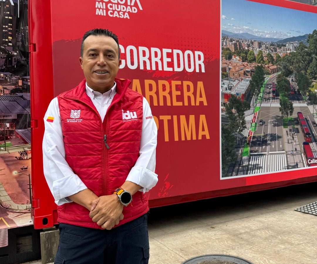 Orlando Molano, director general del IDU