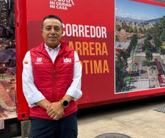 Orlando Molano, director general del IDU Orlando Molano, director general del IDU