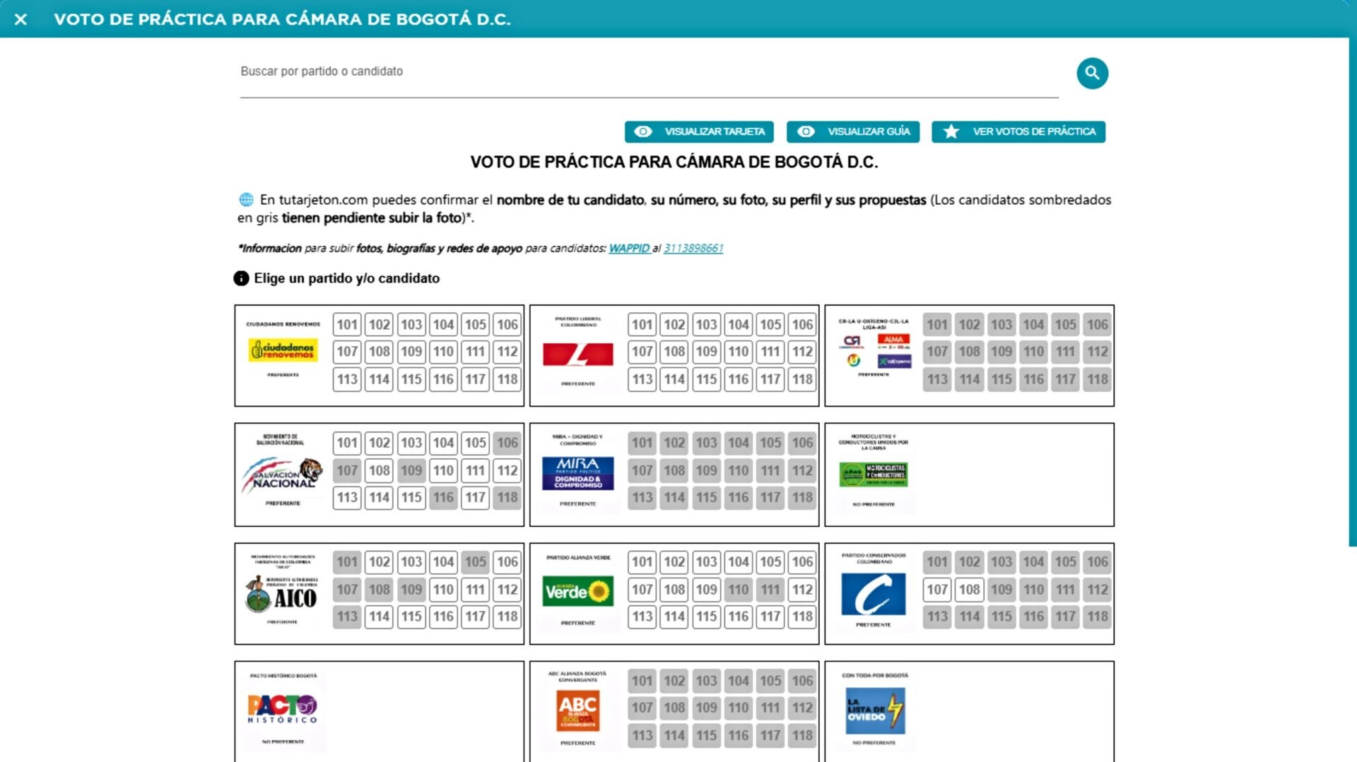Lanzan plataforma para ensayar cómo votar al Congreso y evitar los votos anulados