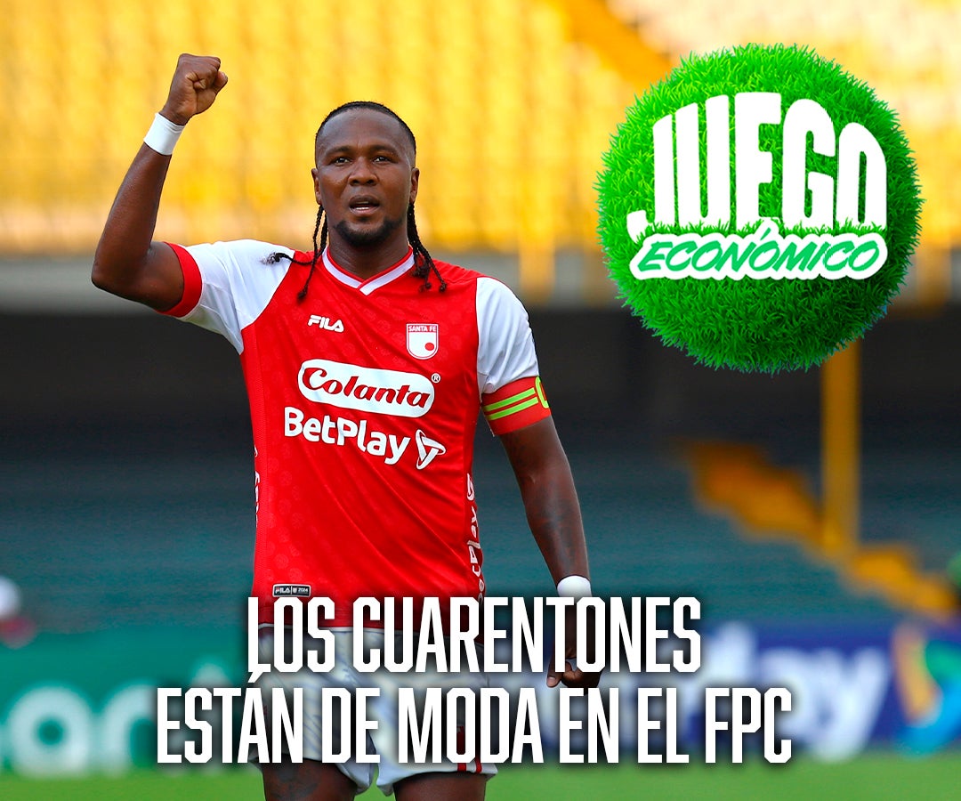 Juego Económico | Los cuarentones están de moda en el fútbol profesional colombiano