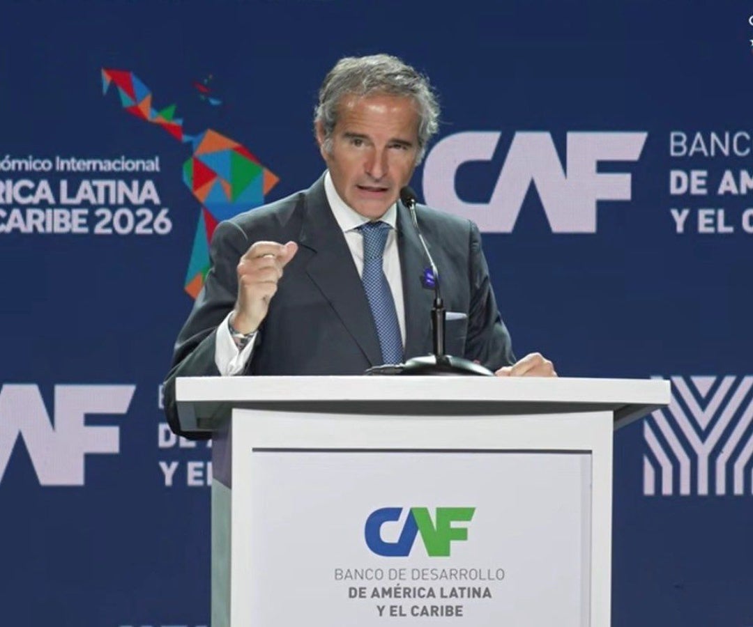 Rafael Grossi, el director del Organismo Internacional de Energía Atómica