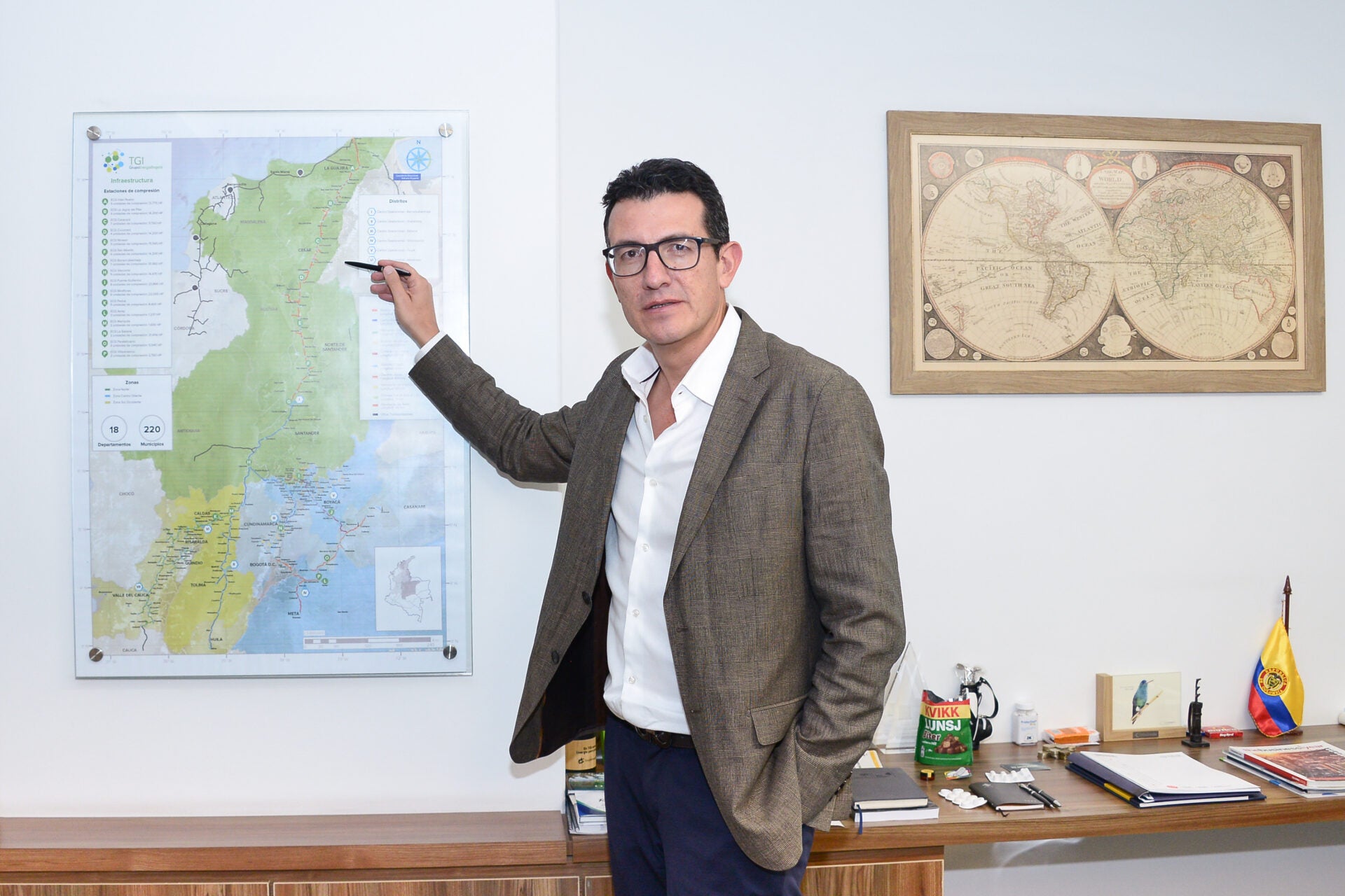 Jorge Henao, gerente general de TGI