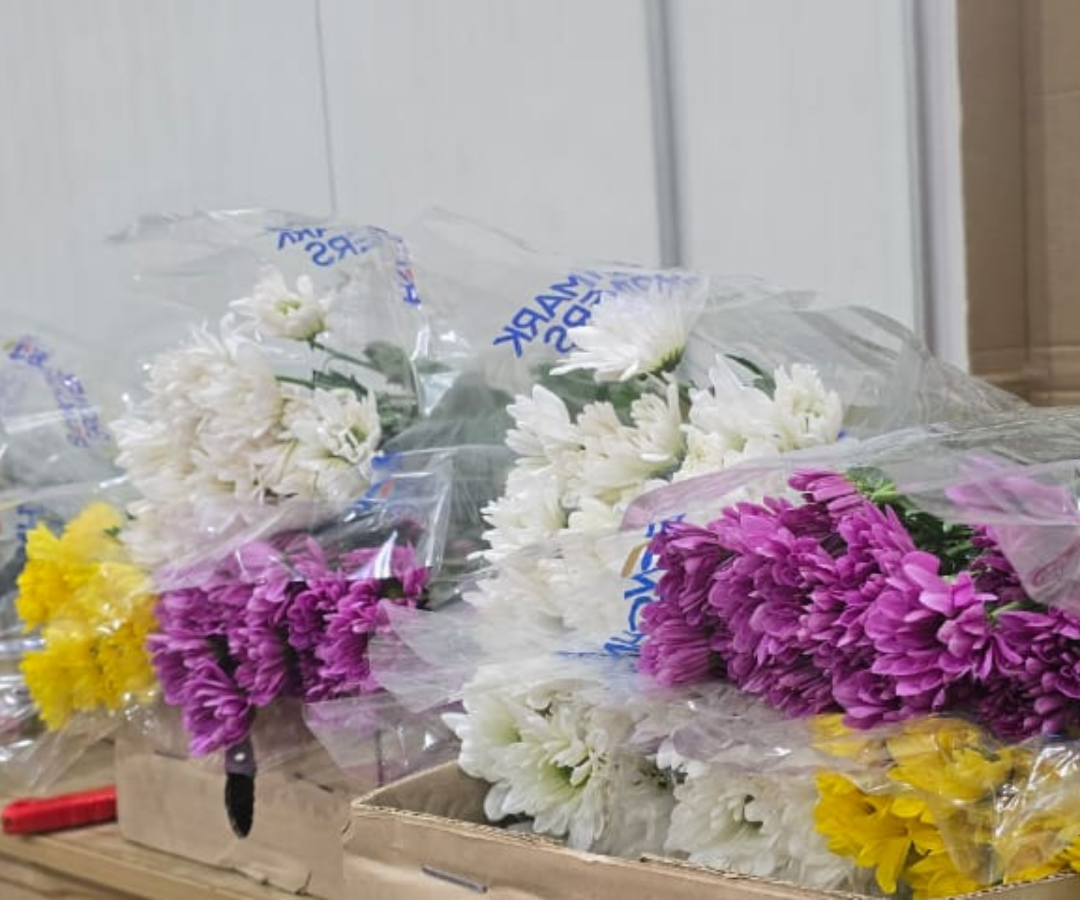 Flores colombianas en EE.UU