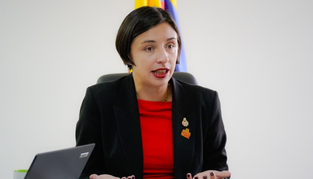 Martha Carvajalino, ministra de Agricultura