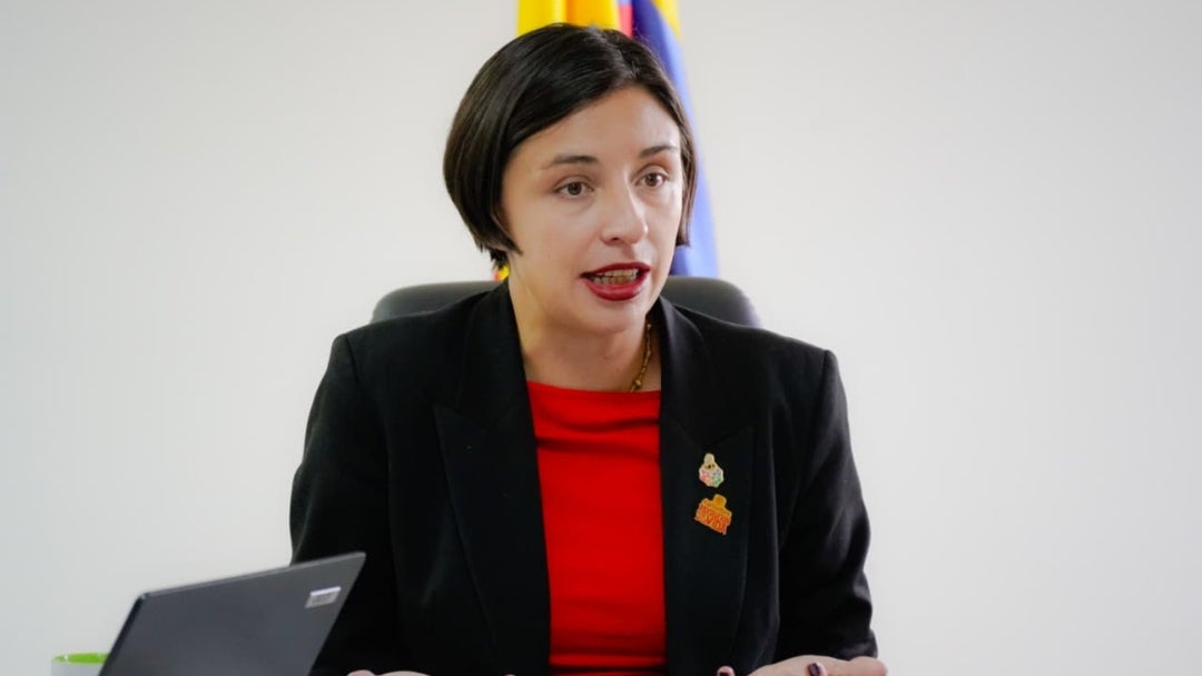 Martha Carvajalino, ministra de Agricultura