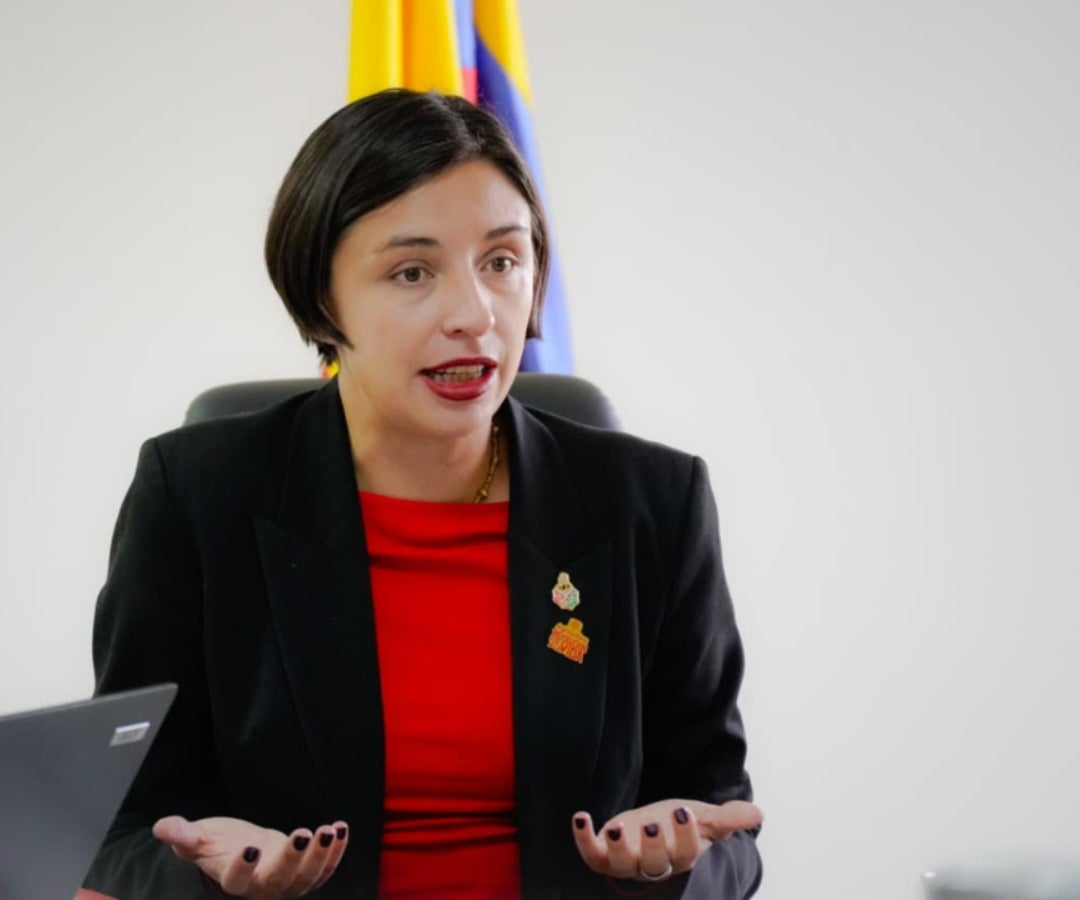 Martha Carvajalino, ministra de Agricultura