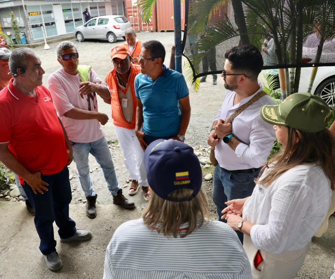 Ministerio de Transporte realizó la visita a Buenaventura para atender la situación