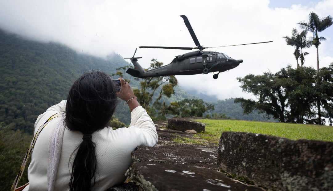 Indígena en Sierra Nevada de Santa Marta