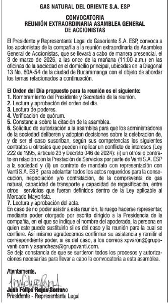 Gas Natural del Oriente