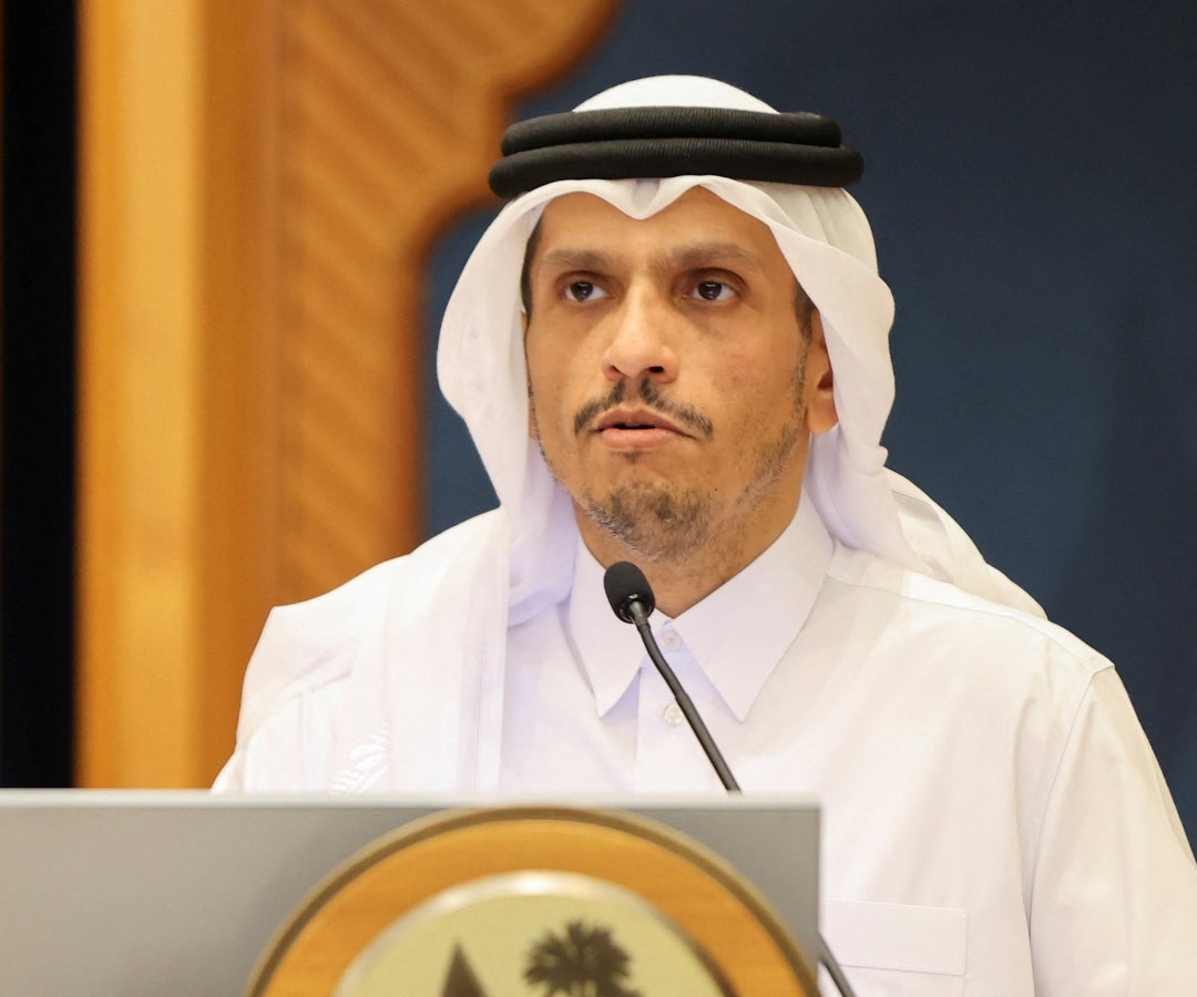 El Primer ministro y ministro de Asuntos Exteriores de Catar visitó Venezuela hoy