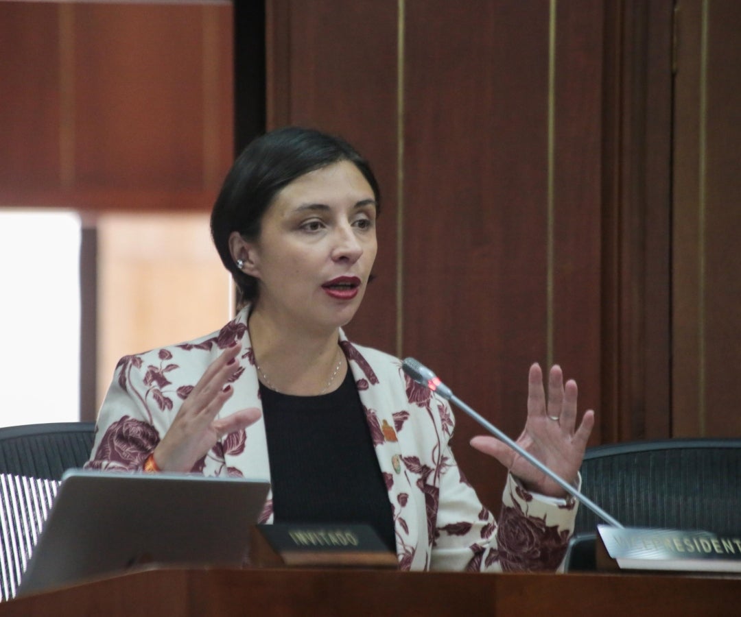 Martha Carvajalino ministra de Agricultura