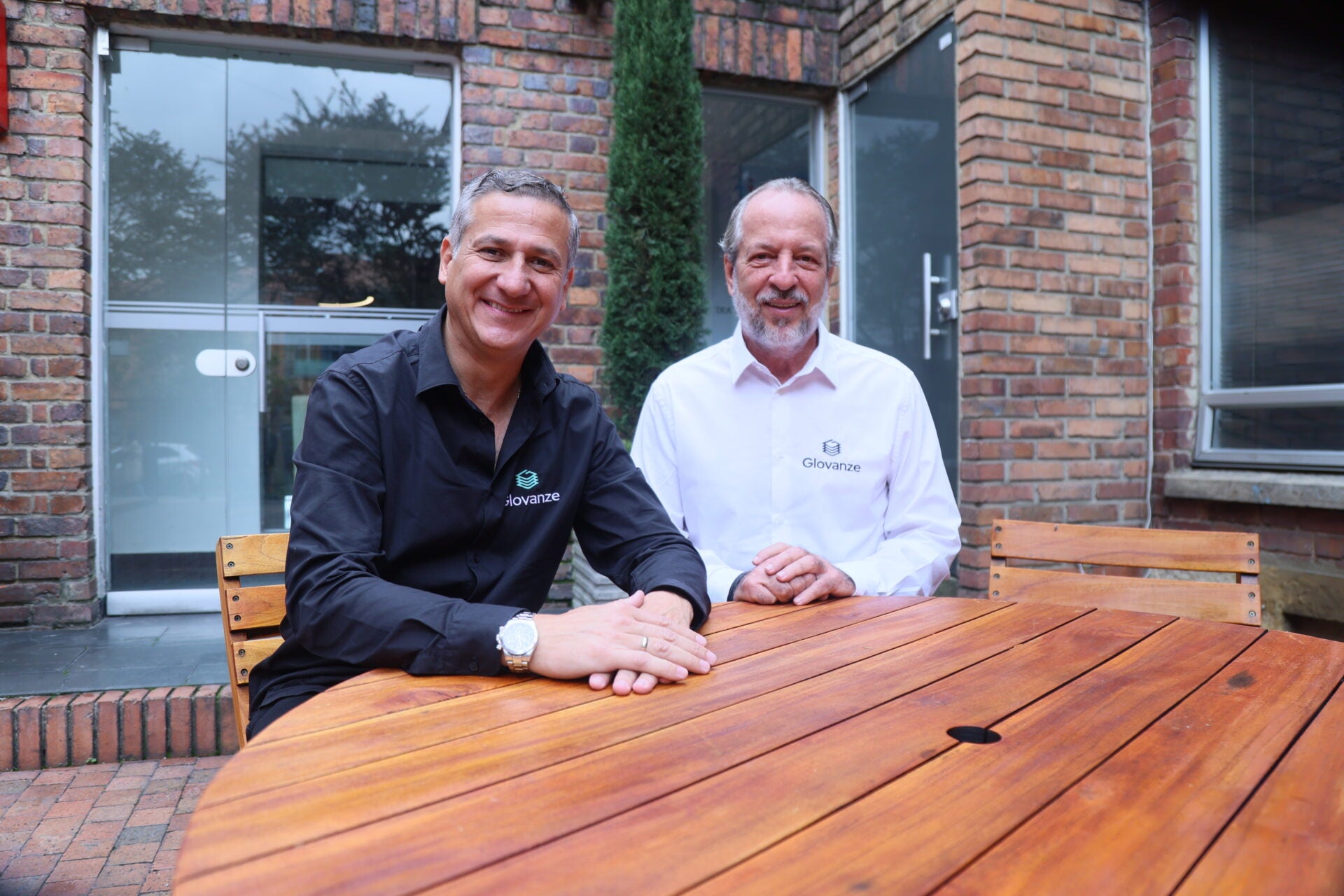 Samuel Bluman Levy y Jorge Jaller, socio fundador y gerente general de Glovanze