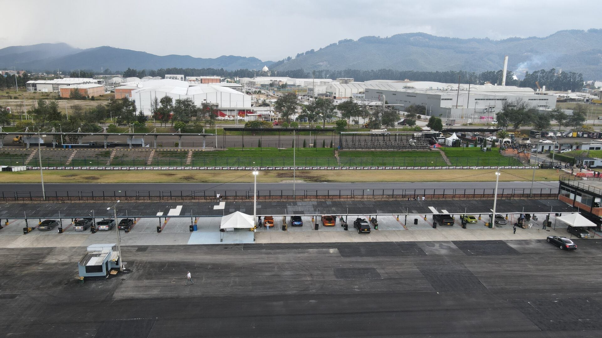 Así quedó la obra del Autódromo de Tocancipá.