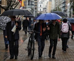 Precipitaciones por la llegada de un nuevo frente frío Precipitaciones por la llegada de un nuevo frente frío