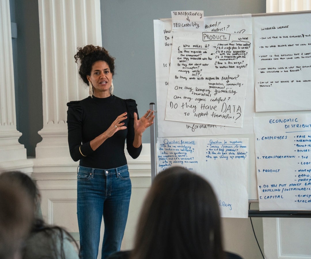 Portia Hart, fundadora de Hart Foundation