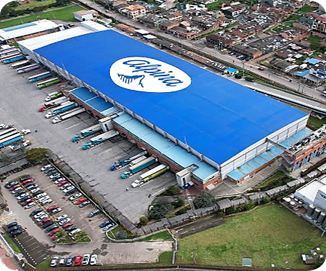 Planta de Alpina en Sopó