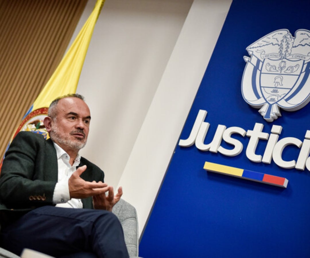Ministro de Justicia, Jorge Iván Cuervo.