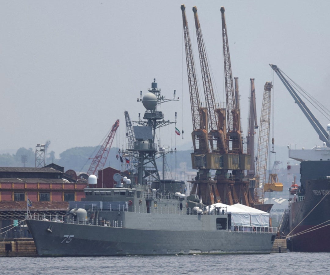 Estados Unidos atacó un buque de guerra iraní frente a la costa de Sri Lanka en Asia