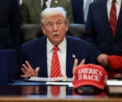 Donald Trump afirma que debe participar en la selección del próximo líder de Irán