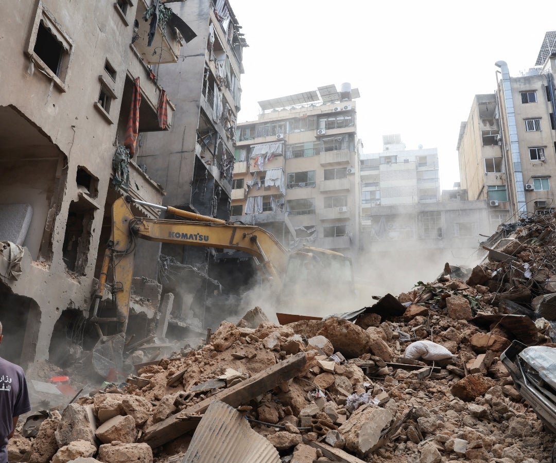 La fuerza aérea israelí bombardea Beirut y aumenta el número de muertos en Líbano